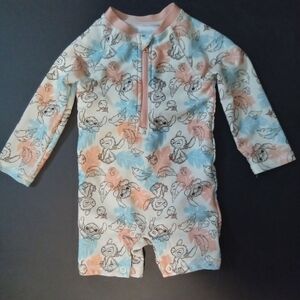 DISNEY Baby One-Piece Romper/swimsuit/rash guard